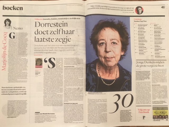 Dorrestein doet zelf haar laatste zegje