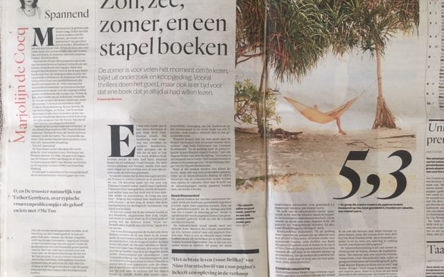 Zon, zee en een stapel boeken
