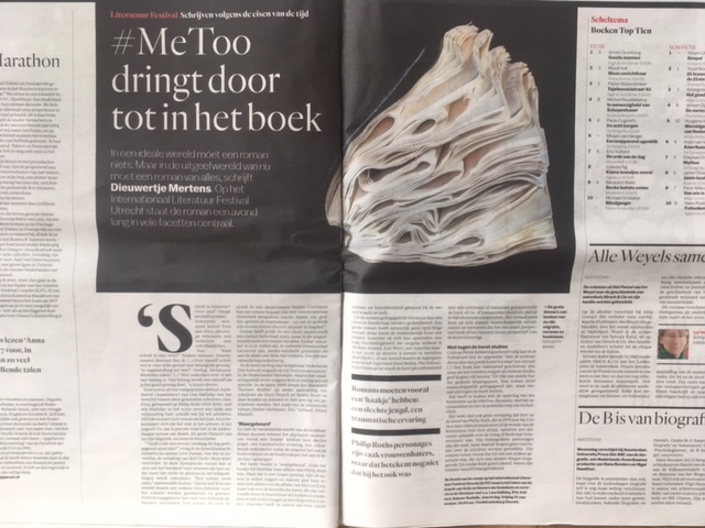 #MeToo dringt door tot in het boek