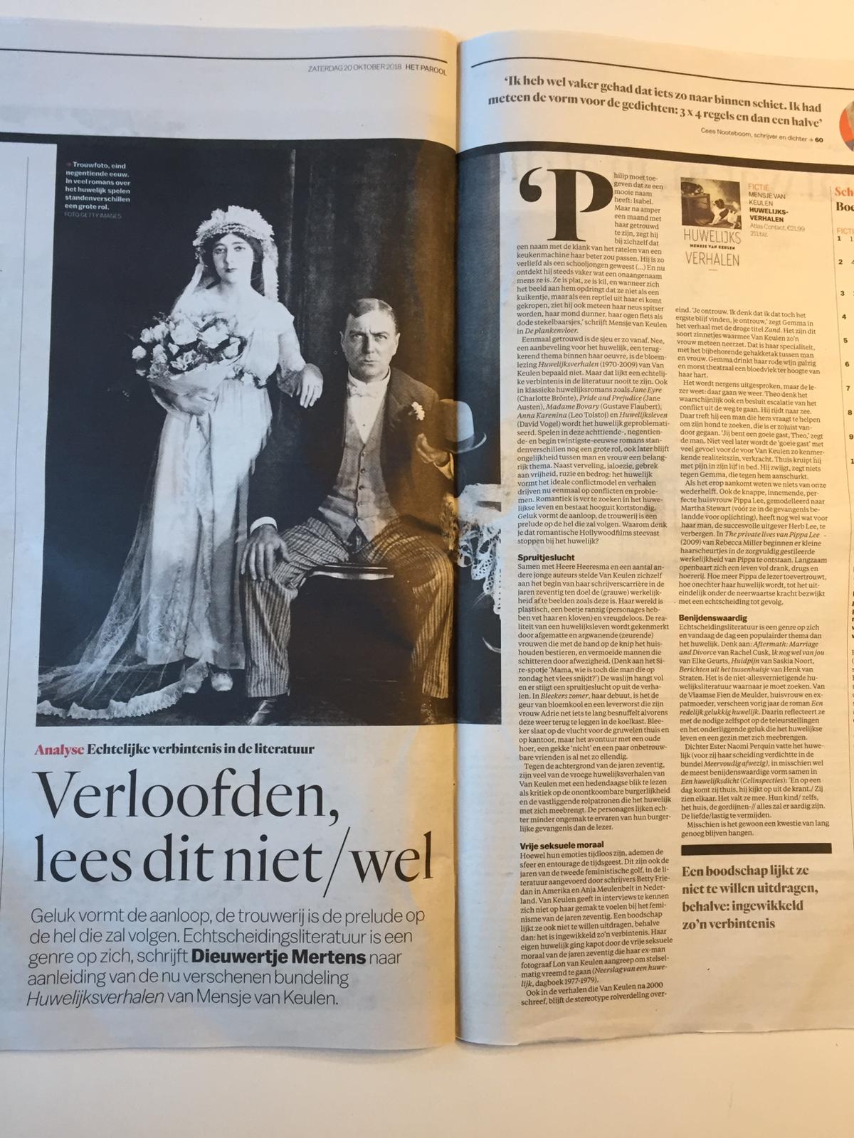 Verloofden, lees dit niet/wel