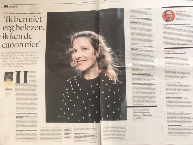 ‘Ik ben niet erg belezen, ik ken de canon niet’