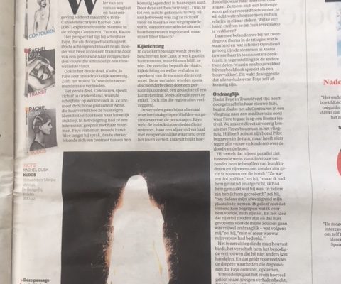 Doorgeefluik voor verhalen van anderen