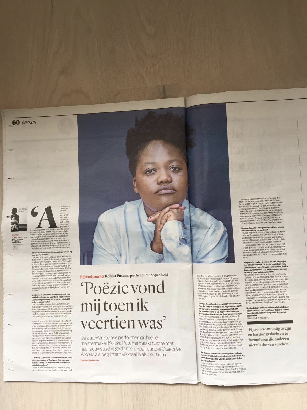 ‘Poëzie vond mij toen ik veertien was’